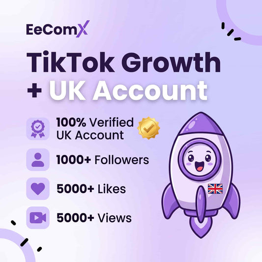 TikTok Growth Package + UK Account